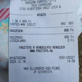 Trió cukrászda Albertirsa - Egyéb