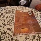 Turmix bár Debrecen - Étlap/itallap