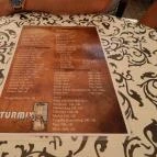 Turmix bár Debrecen - Étlap/itallap