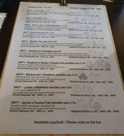 Unity Beer Bar