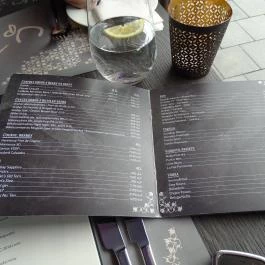 Up & Down, Budapest - Étlap/itallap