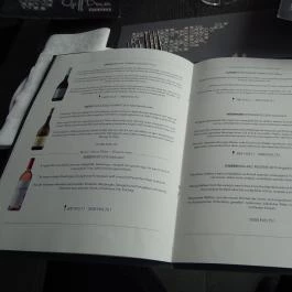 Up & Down, Budapest - Étlap/itallap