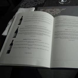 Up & Down, Budapest - Étlap/itallap