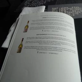 Up & Down, Budapest - Étlap/itallap