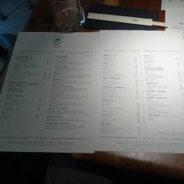 Urban Tiger, Budapest - Étlap/itallap