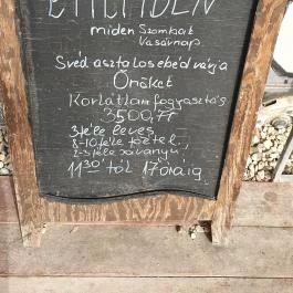 Üvegtigris Büfé, Tinnye - Egyéb