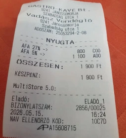 Vadász Vendéglő Jánossomorja