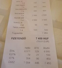 Vadgesztenye Étterem