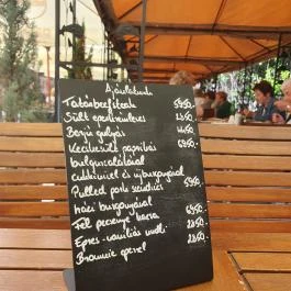 Vadvirág Vendéglő Tatabánya - Étlap/itallap