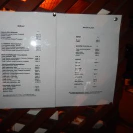 Vajthó Pince Tokaj - Étlap/itallap