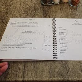 Vámház Fogadó étterme Komárom - Étlap/itallap
