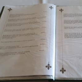 Vándor Tanya Csárda Csongrád - Étlap/itallap