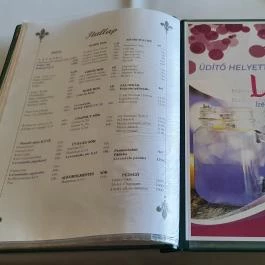 Vándor Tanya Csárda Csongrád - Étlap/itallap