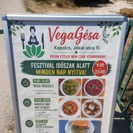 VegaGésa Kapolcs - Étlap/itallap