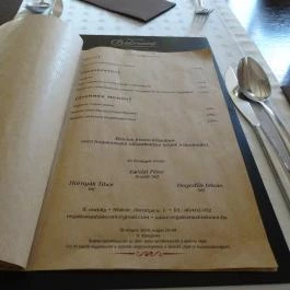 Végállomás Bistro & Wine, Miskolc - Étlap/itallap