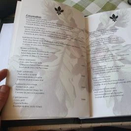 Vendéglő a Három Tölgyfához, Tatabánya - Étlap/itallap