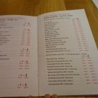 Veritas Winebar Budapest - Étlap/itallap