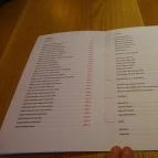 Veritas Winebar Budapest - Étlap/itallap