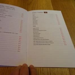 Veritas Winebar Budapest - Étlap/itallap