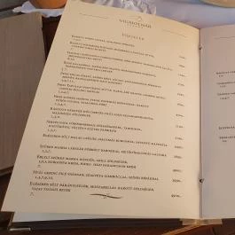 Vígmolnár Csárda Csopak - Étlap/itallap
