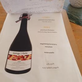 Viktor Bor- & Vendégház étterme, Balatonmáriafürdő - Étlap/itallap