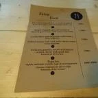 VinoPiano - Tűzoltó utca Budapest - Étlap/itallap