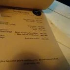 VinoPiano - Tűzoltó utca Budapest - Étlap/itallap