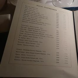 VIRTU Restaurant, Budapest - Egyéb