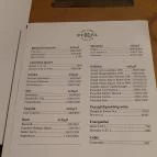 Vokál Rock Bistro Budapest - Étlap/itallap