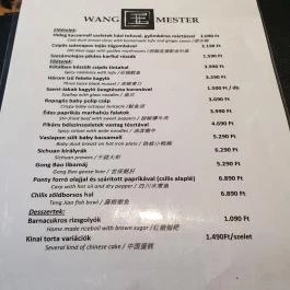 Wang Mester Kínai Konyhája, Budapest - Egyéb