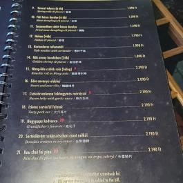 Wang Mester Kínai Konyhája, Budapest - Egyéb