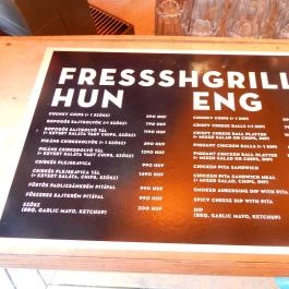 Wndrlnd, Budapest - Étlap/itallap