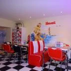 WOW American Retro Diner Budapest - Belső