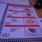 WOW American Retro Diner Budapest - Étlap/itallap