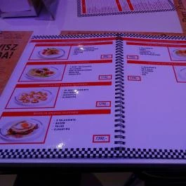 WOW American Retro Diner Budapest - Étlap/itallap