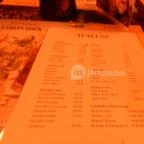 Wunder Sörművek Budapest - Étlap/itallap