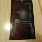 Yu-Grill Budapest - Étlap/itallap