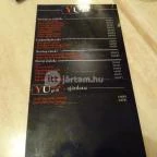 Yu-Grill Budapest - Étlap/itallap