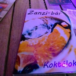 Zanzibár Koktélbár (WestEnd City Center), Budapest - Étlap/itallap