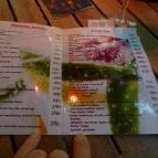 Zanzibár Koktélbár (WestEnd City Center) Budapest - Étlap/itallap