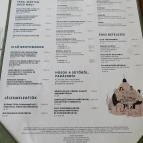 ZAZIE Bistro & Bar Budapest - Étlap/itallap