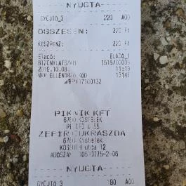 Zefír Cukrászda - Kossuth utca, Kistelek - Egyéb