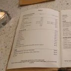 Zelna Borbár Balatonfüred - Étlap/itallap