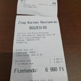 Zing étterem Debrecen - Egyéb