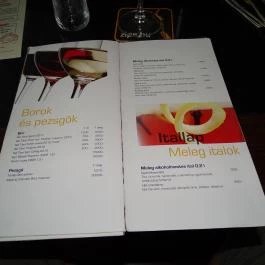 Zip’s Brewhouse Miskolc - Étlap/itallap