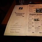 Zizi Bubbles & Tapas Budapest - Étlap/itallap