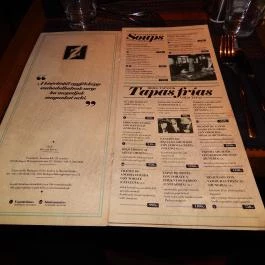 Zizi Bubbles & Tapas, Budapest - Étlap/itallap