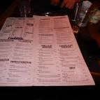 Zizi Bubbles & Tapas Budapest - Étlap/itallap