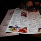 Zizi Bubbles & Tapas Budapest - Étlap/itallap