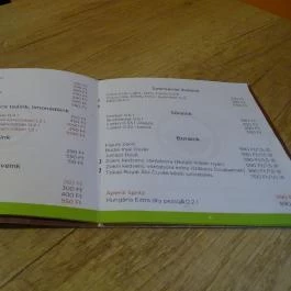 Zokni Kávézója, Budapest - Étlap/itallap